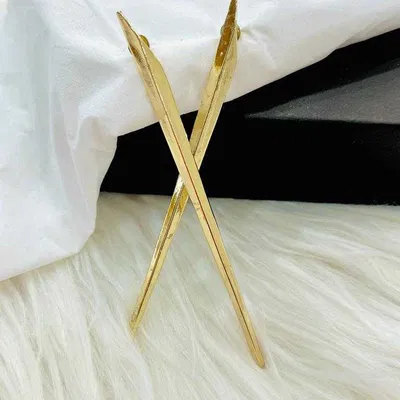Straight Cut Earring